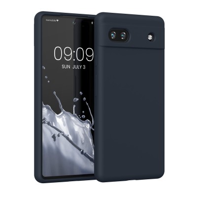 Husa Kwmobile pentru Google Pixel 6a, Silicon, Verde, 57815.186 foto