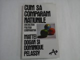 CUM SA COMPARAM NATIUNILE - MATEI DOGAN SI SOMINIQUE PELASSY