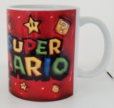 Cana alba personalizata &quot;Super Mario&quot;, INOVATIX&reg;. 330ml