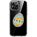 Husa personalizata apple iphone 14 pro, egg galben
