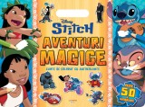 Disney Stitch, Aventuri magice, Carte de colorat cu autocolante
