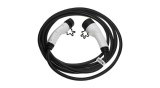 VHBW Cablu de &icirc;ncărcare pentru mașină electrică, Plug-In Hybrid - Cablu tip 2 la tip 2, trifazat, 16 A, 11 kW, 7 m