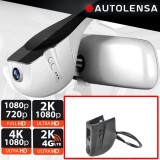 Camera DVR Audi A4/A5 B9 cu senzor lumina, camera fata-spate 1080p-720p Autolensa, 24/7 Gri AD04