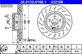 ATE 24.0132-0168.1 Disc frana