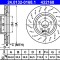 ATE 24.0132-0168.1 Disc frana