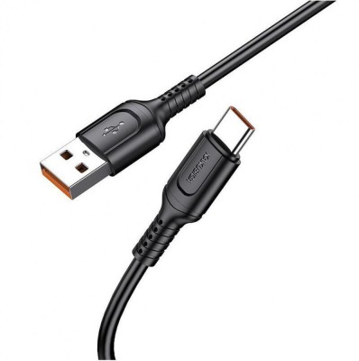 Cablu transfer date si incarcare Kaku KSC-805 USB-A - USB-C 18W 2.4A 1m, Negru foto