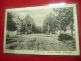 Ilustrata Buzias -&quot; Intrarea in Bae&quot; - circ. 1925, Circulata, Printata