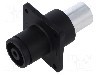 Conector alimentare DC, 1,5kV, 1 pini, seria ES-350A, {{Dimensiune pin}}. DEGSON ELECTRONICS - ESS-350A-120-C-BK-00