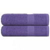 VidaXL Prosoape de m&acirc;nă 2 buc Violet 50x100 cm 360 g/m&sup2; 100% bumbac 136878
