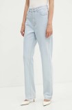 Gestuz jeansi femei high waist, 10909239