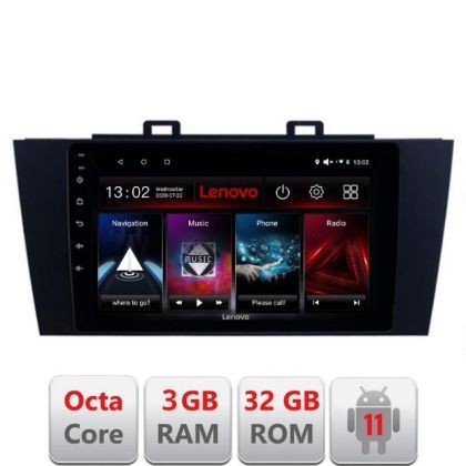 Navigatie Subaru Outback 2014-2019 D-OUTBACK5 Octa Core cu Android Radio Bluetooth Internet GPS WIFI DSP 3+32 G LENOVO LITE CarStore Technology