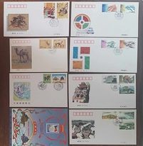 China 1977-1995 lot 8 FDC - uri foto