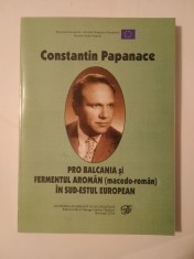 Constantin Papanace - Pro Balcania și fermentul arom&acirc;n (macedo-rom&acirc;n) &icirc;n sud-estul european (2004)
