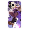 Husa compatibila cu Apple iPhone 14 Plus model Fischl Genshin Impact, Silicon, TPU, Viceversa, Transparent, Carcasa