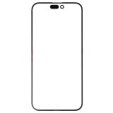 Geam cu OCA iPhone 15 Pro Max Negru, Piese Telefon, Display Fata, Sticla Ecran, Inlocuire