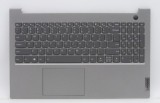 Palmrest cu tastatura Lenovo ThinkBook 15 G2 ARE Type 20VD, 5CB1B34810, iluminata, mineral grey, layout US AM2XE000300