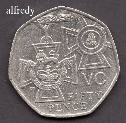 Anglia, Marea Britanie, 2006 50 Pence, Comemorativa, Victoria Cross I