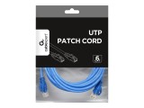 GEMBIRD PP6U, 3M B , Patch Cord UTP Cat6, RJ45, RJ45, 3m, Albastru, AWG24, CCA