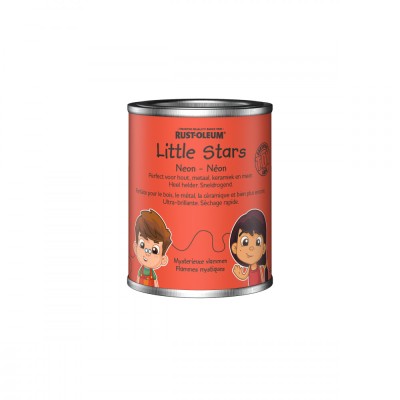 Vopsea Neon, Rust-Oleum, Little Stars, Mystical Flames, Portocaliu, 125 ml foto