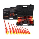 Set surubelnite izolate, 11 piese, pentru electricieni, Kraft