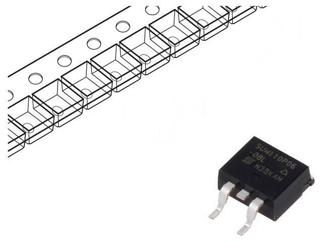 P-MOSFET TrenchFET Unipolar -60V 110A