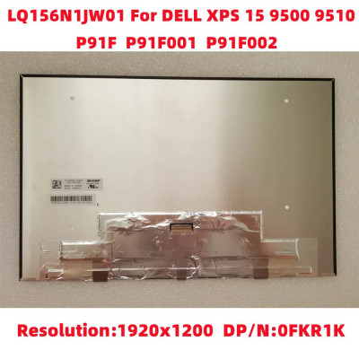 Display Laptop, Dell, XPS 15 9500, 9510, P91F, P91F001, P91F002, LQ156N1JW01, LQ156N1JW02, LQ0DASD35, LP156WU1 SPB1, 0FKR1K, 15.6 inch, led slim, FHD foto