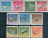 Ajman 1968 - Cosmonautica, serie nedantelata neuzata