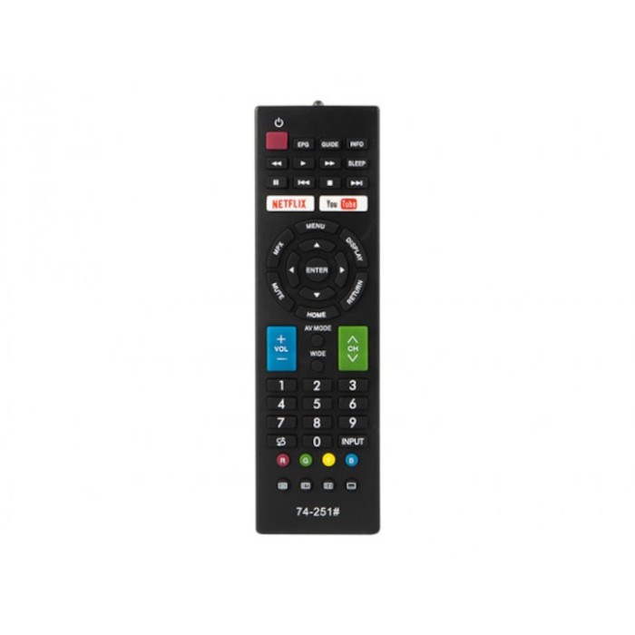 Telecomanda TV/DVD Player, Blow, 8 m, Compatibila cu dispozitive Sharp, Negru