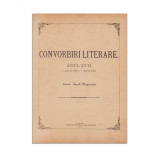 Publicația &bdquo;Convorbiri Literare&rdquo;, anul XVII, 1 aprilie 1883 - 1 martie 1884, cu 24 de poezii de Mihai Eminescu