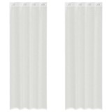Cumpara ieftin Perdele Voile cu Oeje 2 buc Alb