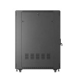 Dulap rack 19 perete 27U 600X1000 (FLAT PACK) WITH MESH DOOR, self- assembly, greutate maxima suportata 800 kg, RAL color RAL9004