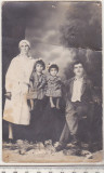 Bnk foto - Familie - Foto Mihail G Ioan Turnu Magurele - interbelica, Alb-Negru, Romania 1900 - 1950, Portrete