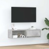 VidaXL Comodă TV, gri beton, 100x31x25,5 cm, lemn prelucrat 861478