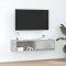 vidaXL Comodă TV, gri beton, 100x31x25,5 cm, lemn prelucrat 861478