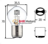 Bec far 12V 35/35W, Non Brand