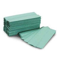 Set prosoape de hartie, verzi, Z, 250buc/set