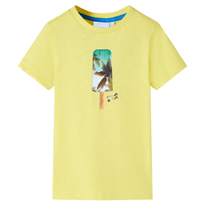 Tricou pentru copii, galben, 92 GartenMobel Dekor