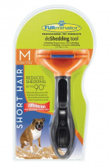 Trimmer profesional Furminator - caini medii (9-23 kg) cu blana scurta foto