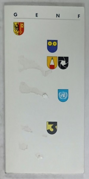 GENF, SERIA &#039; 23 DE CANTOANE ALE ELVETIEI &#039; , 1991, TEXT IN LIMBA GERMANA *