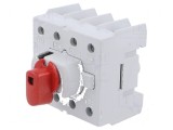 Separator-&icirc;ntrerupător Poli: 4 DIN 80A KU