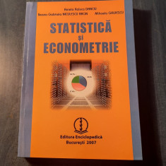 Statistica si econometrie Aniela Raluca Danciu