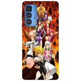 Husa compatibila cu Motorola G20 model 7 Deadly Sins Anime, Silicon, TPU, Viceversa, Transparent, Carcasa