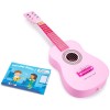 Chitara roz cu bretea si manual primii pasi in cantat, New Classic Toys