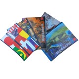 Set de 3 Caiete Geografie, Linomag&reg;, Coperta lucioasa multicolora, 17x24 cm, 24 File, 60 g/m&sup2;