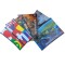 Set de 3 Caiete Geografie, Linomag&reg;, Coperta lucioasa multicolora, 17x24 cm, 24 File, 60 g/m&sup2;