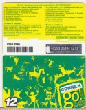 Bnk card Romania - Connex - reincarcare Go! 12 - RO-CON-REF-0020D