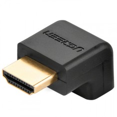 Adaptor Video UGREEN Angled, HDMI - HDMI, 4K, Negru foto