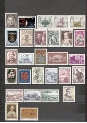Austria.1971 An complet 22 serii MA.707 foto