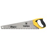 Fierastrau aligator pentru lemn Topex, 450 mm, 7 TPI, maner ergonomic