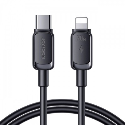 Cablu Date si Incarcare USB-C - Lightning Joyroom A14, 20W, 1.2m, Negru foto